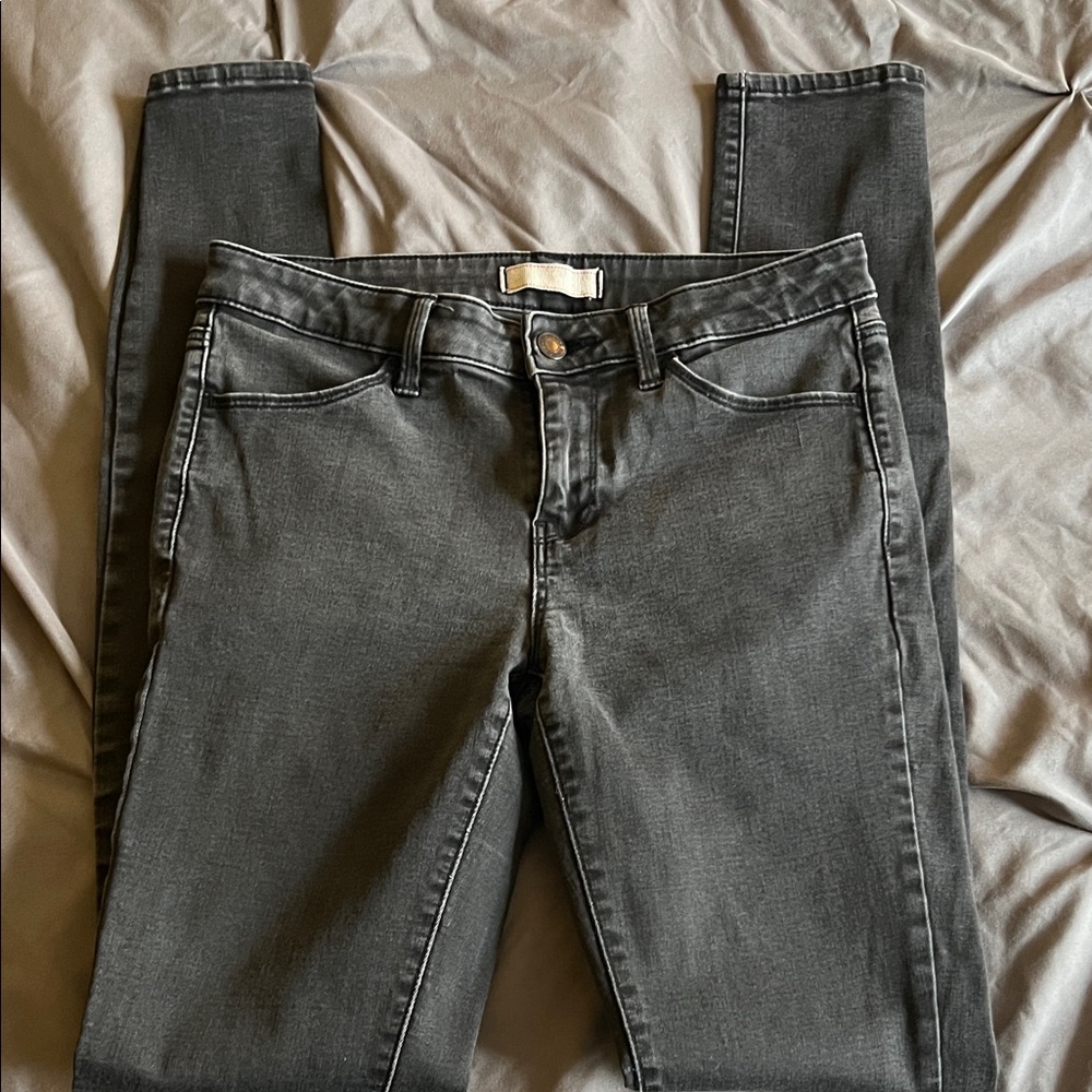 Uniqlo Women's Black Skinny Jeans 26 X 33